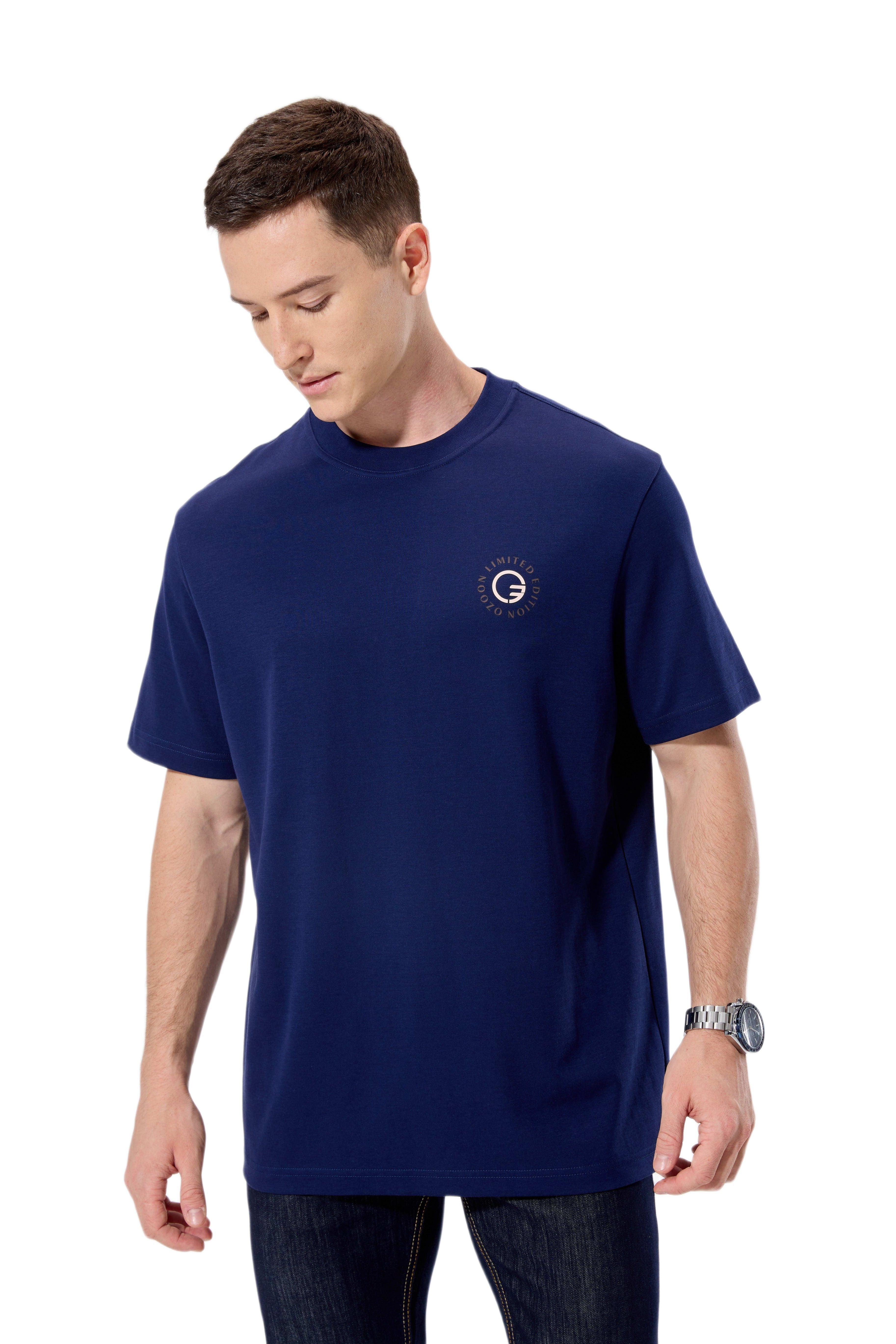 MEN'S T-SHIRT NAVY L