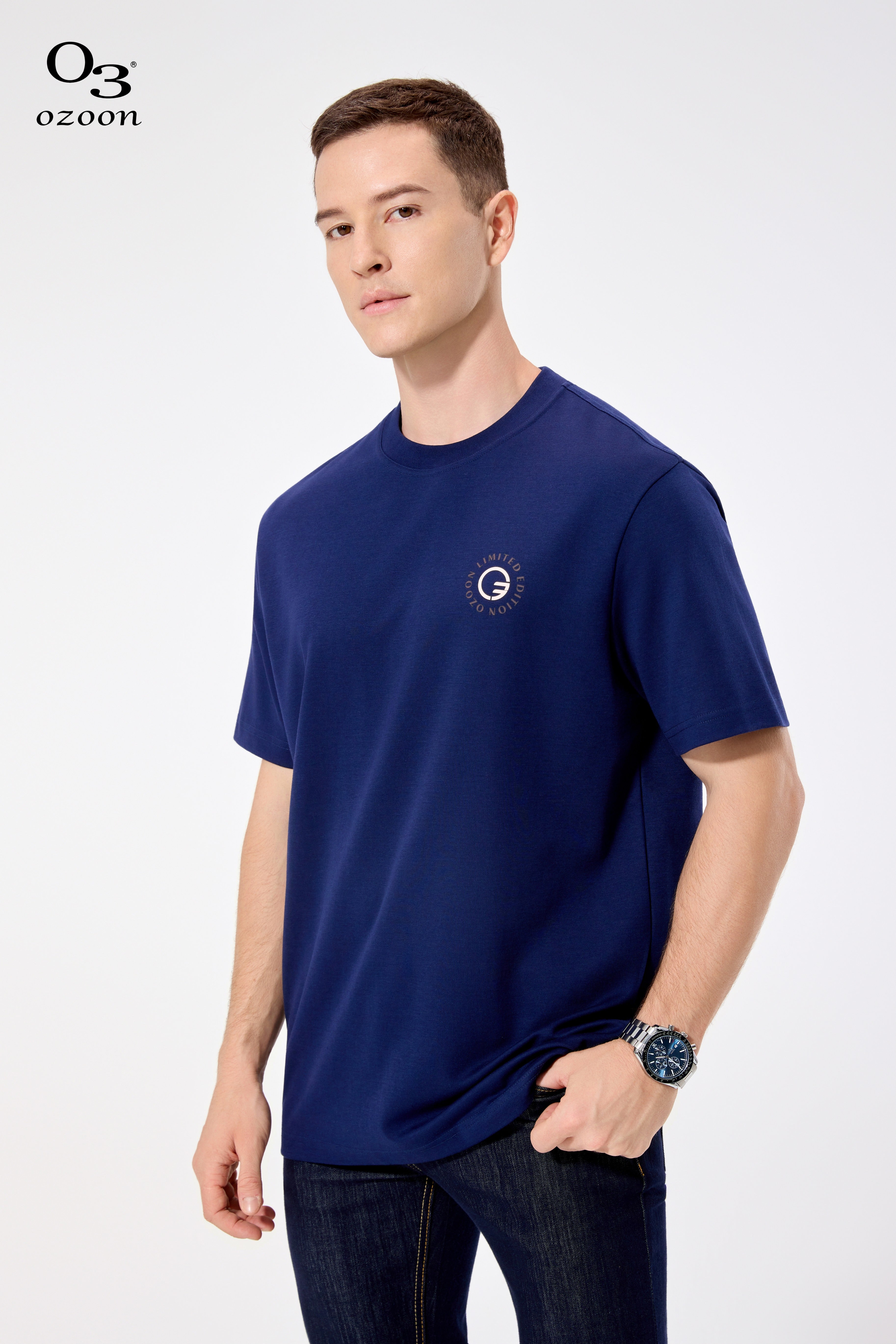 MEN'S T-SHIRT NAVY XL