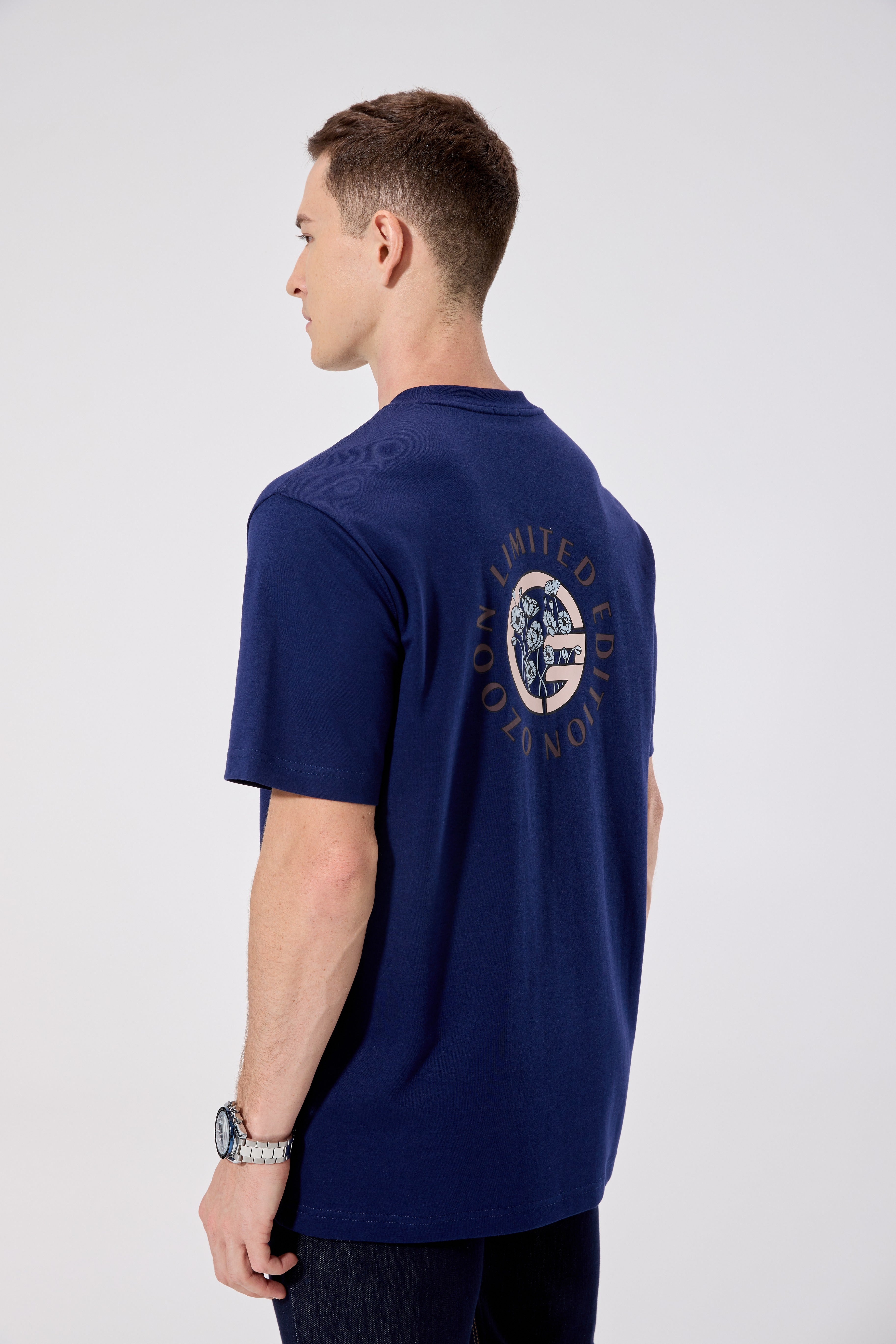 MEN'S T-SHIRT NAVY extra 7