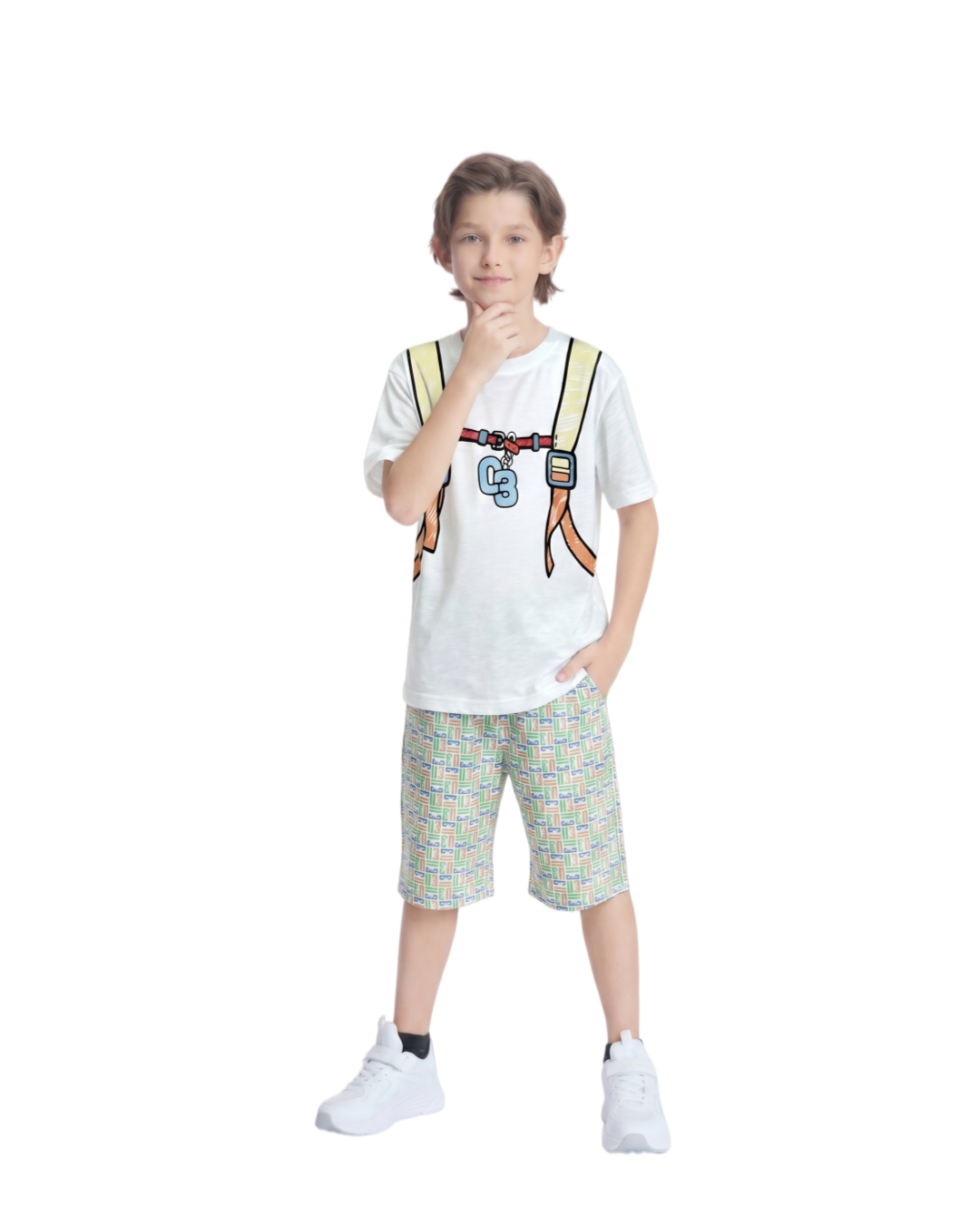 KID'S T-SHIRT WHITE 02