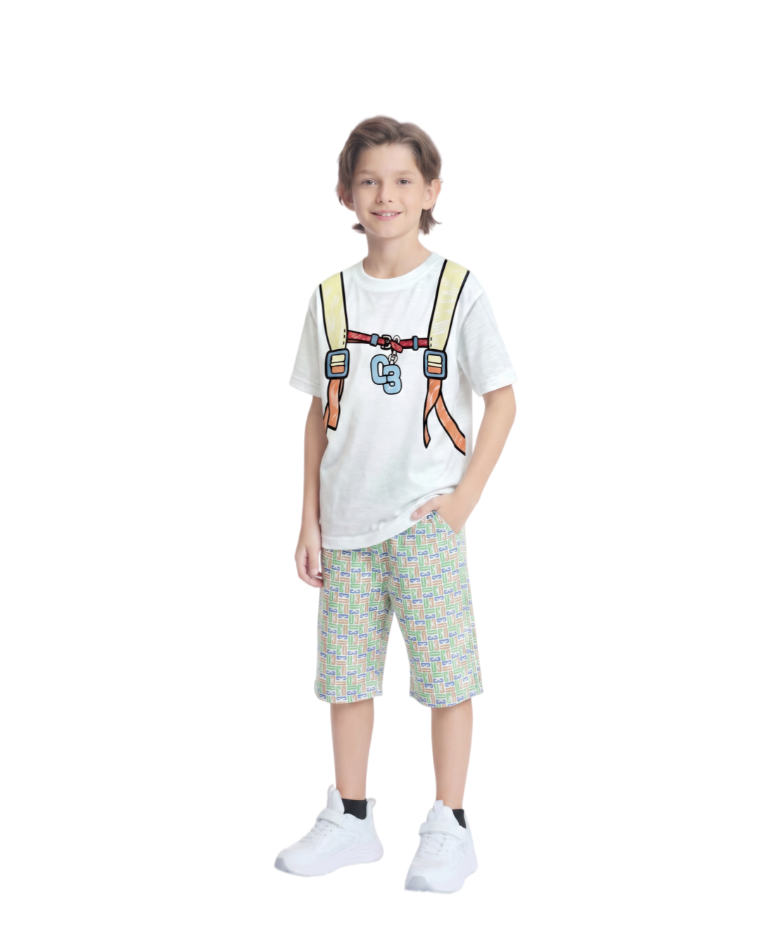 KID'S T-SHIRT WHITE 04