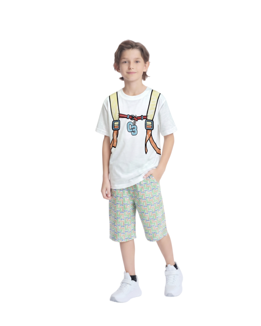 KID'S T-SHIRT WHITE 05
