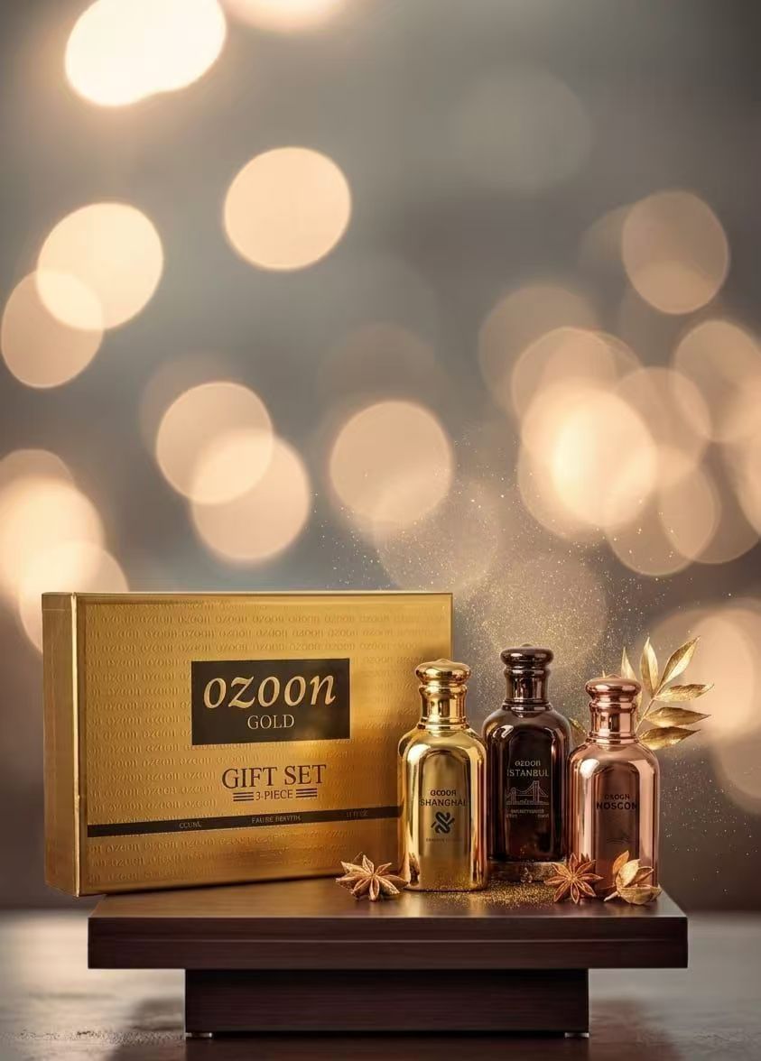 GOLD GIFT SET 3 PIECE 50 ML