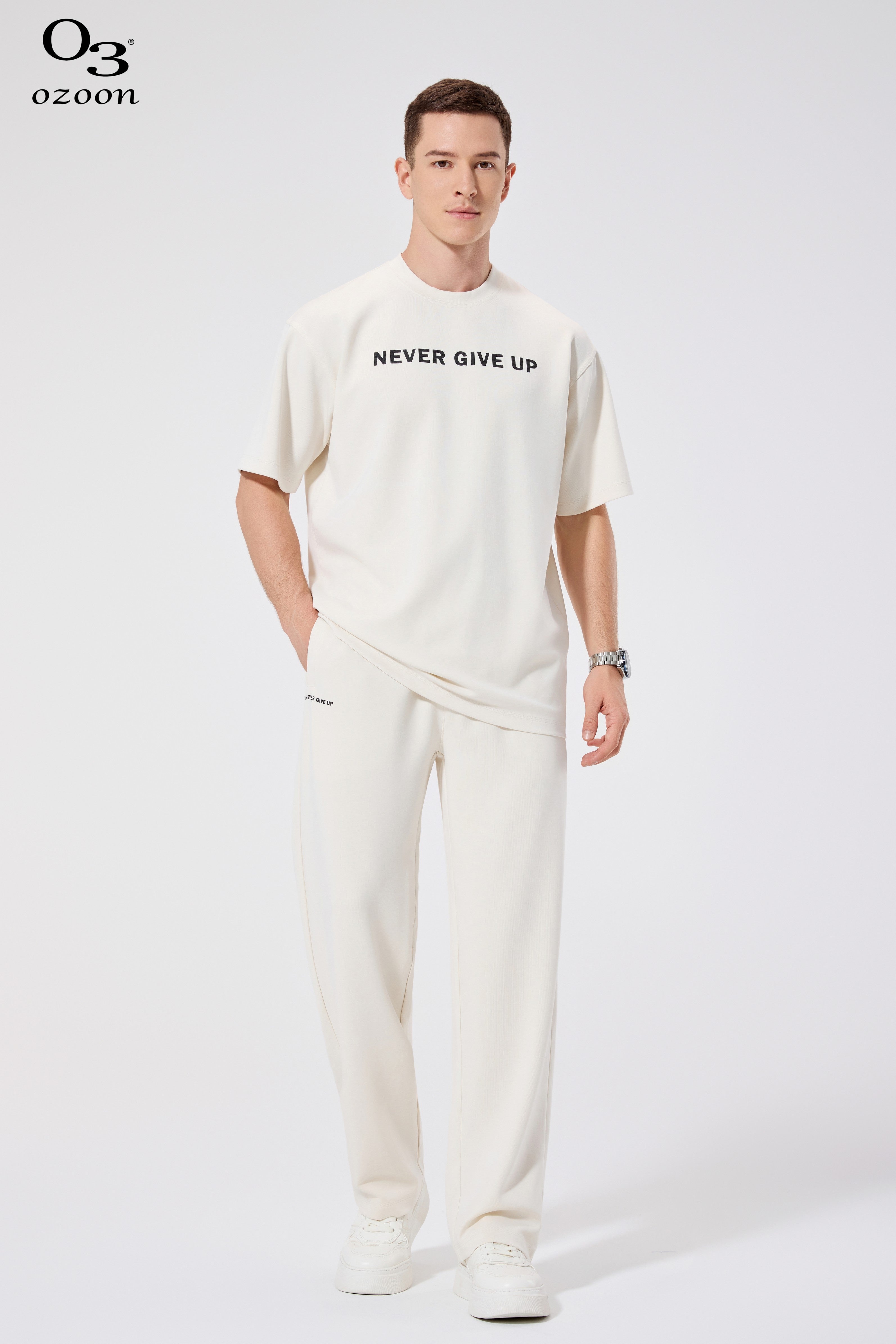 OVERSIZE T-SHIRT SET BEIGE 01