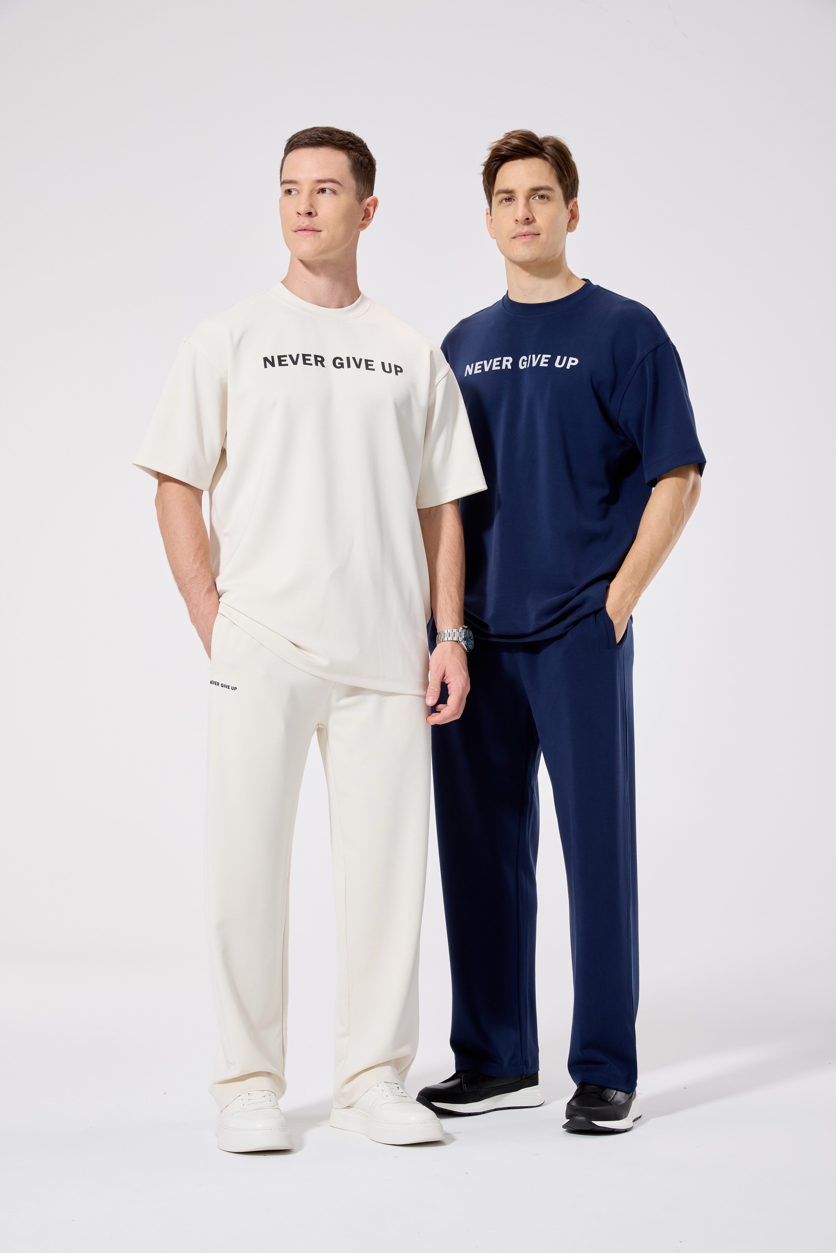 OVERSIZE T-SHIRT SET BEIGE 06