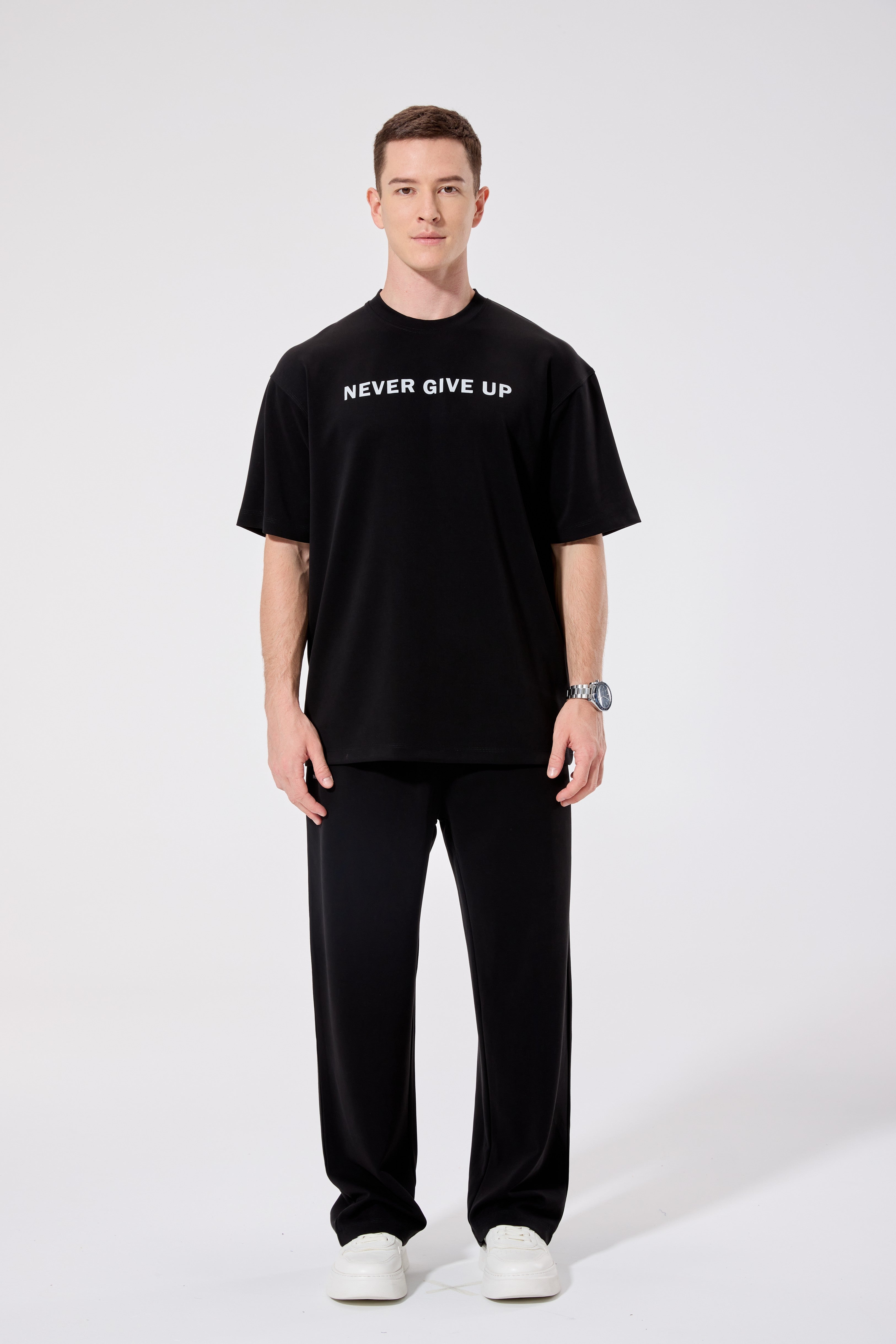 OVERSIZE T-SHIRT SET BLACK 03