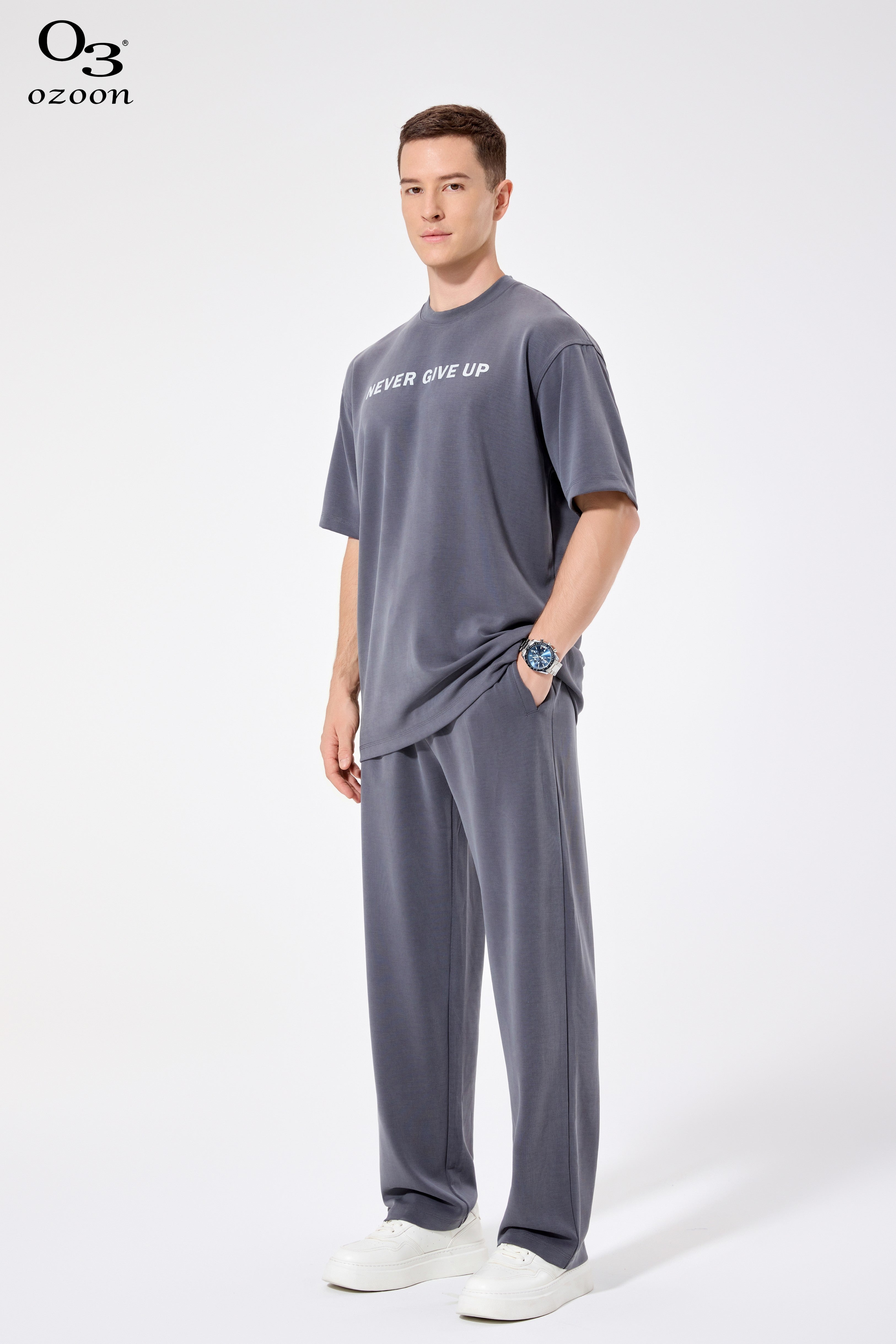 OVERSIZE T-SHIRT SET GREY 01
