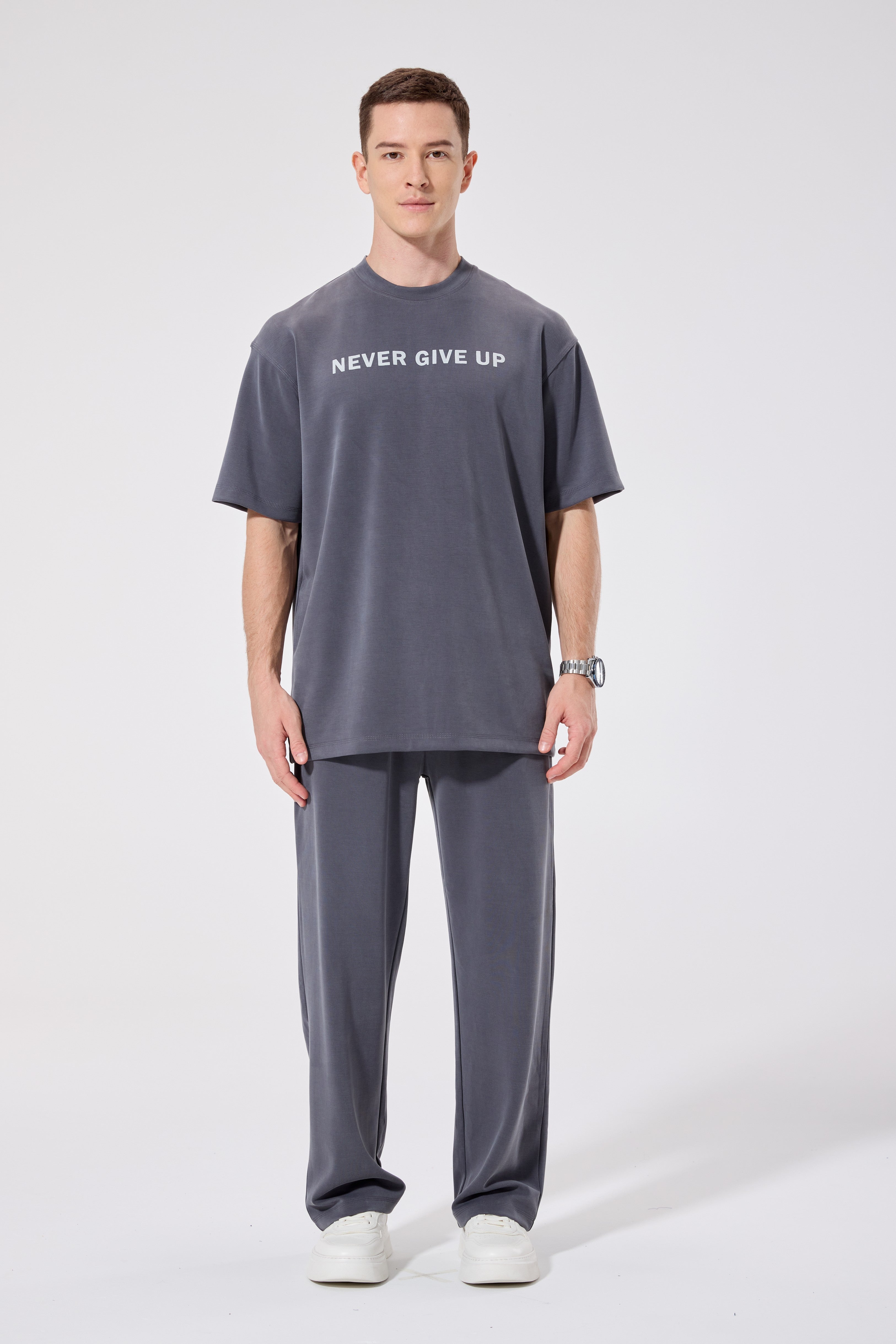 OVERSIZE T-SHIRT SET GREY 03
