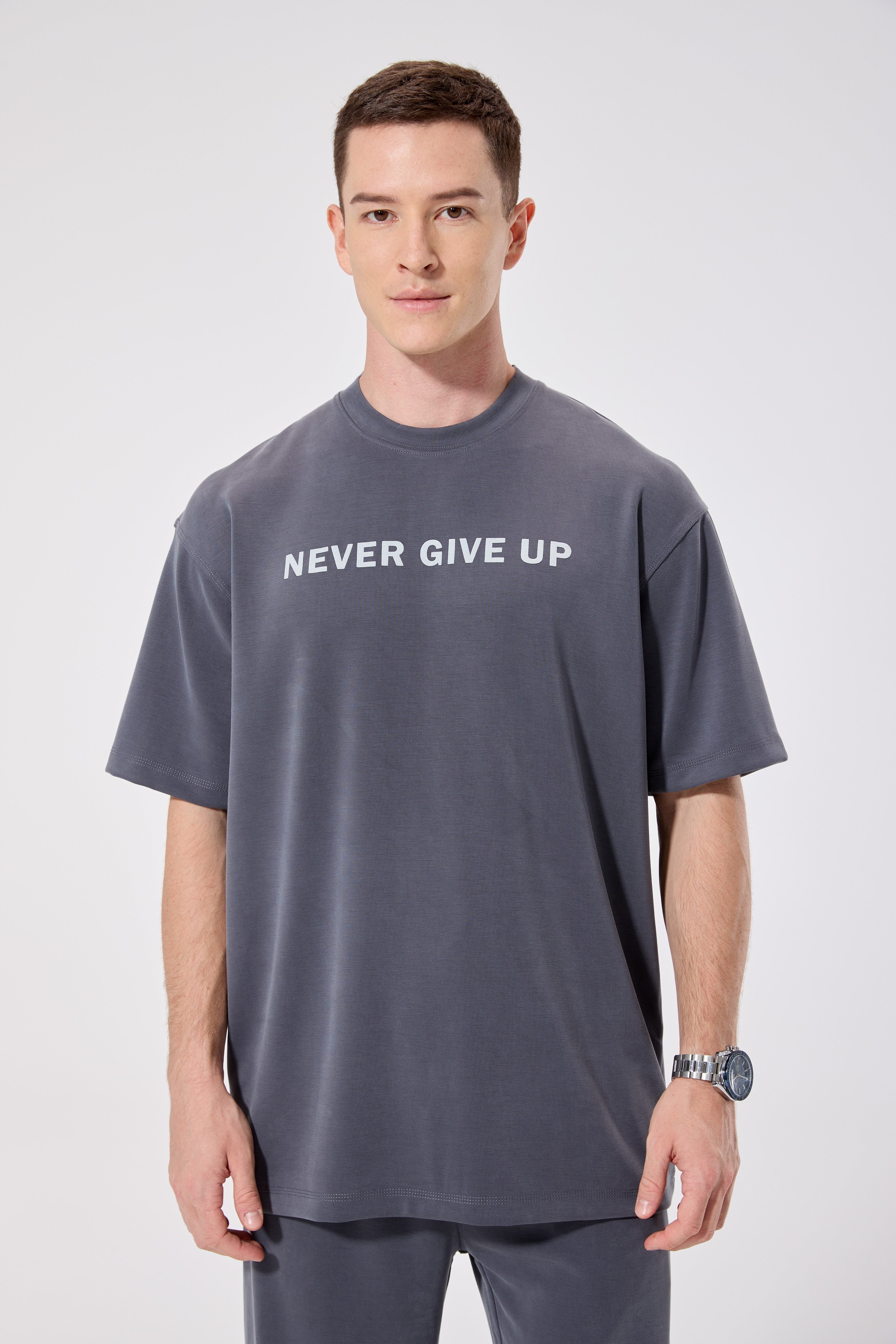 OVERSIZE T-SHIRT SET GREY 07