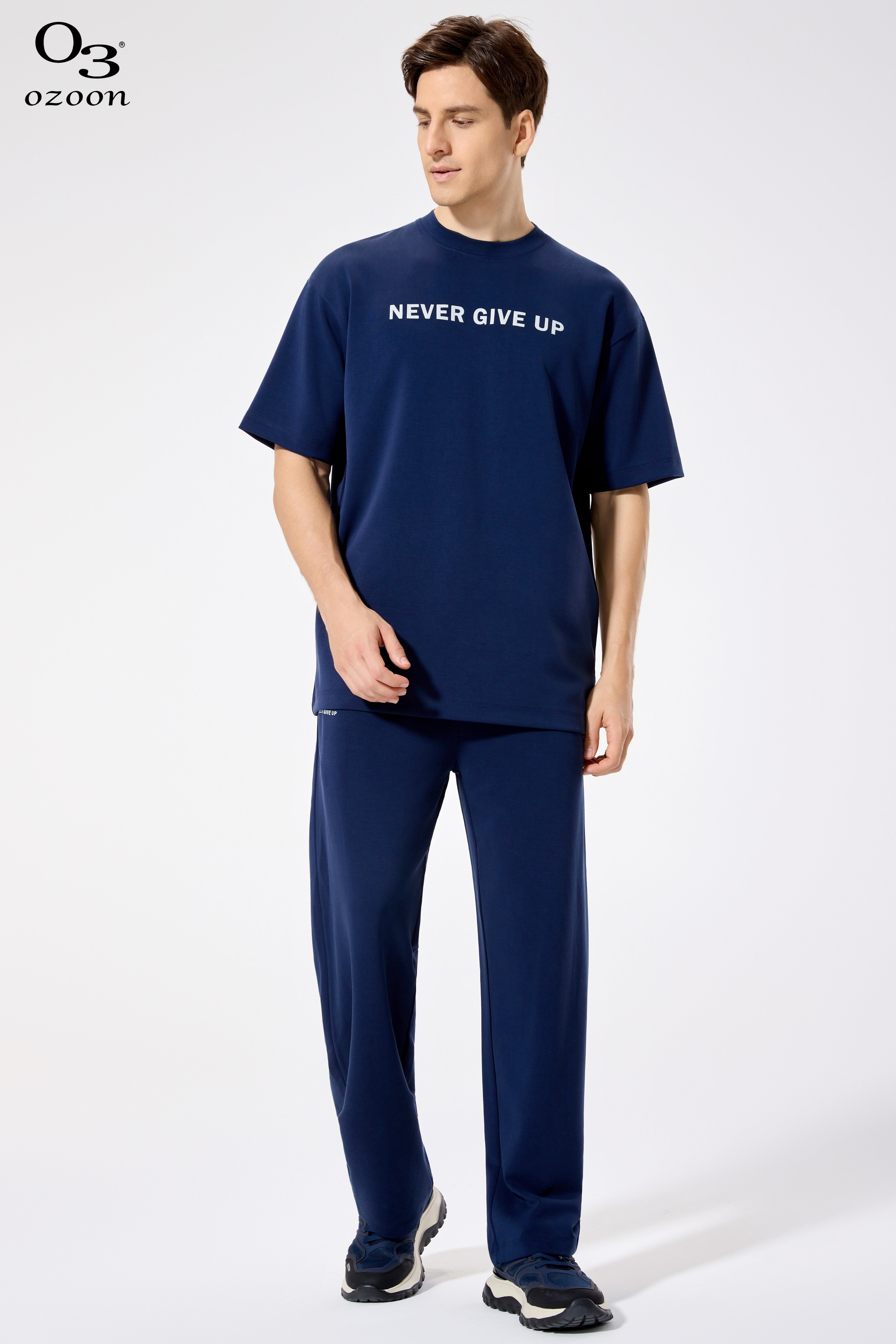 OVERSIZE T-SHIRT SET NAVY 01