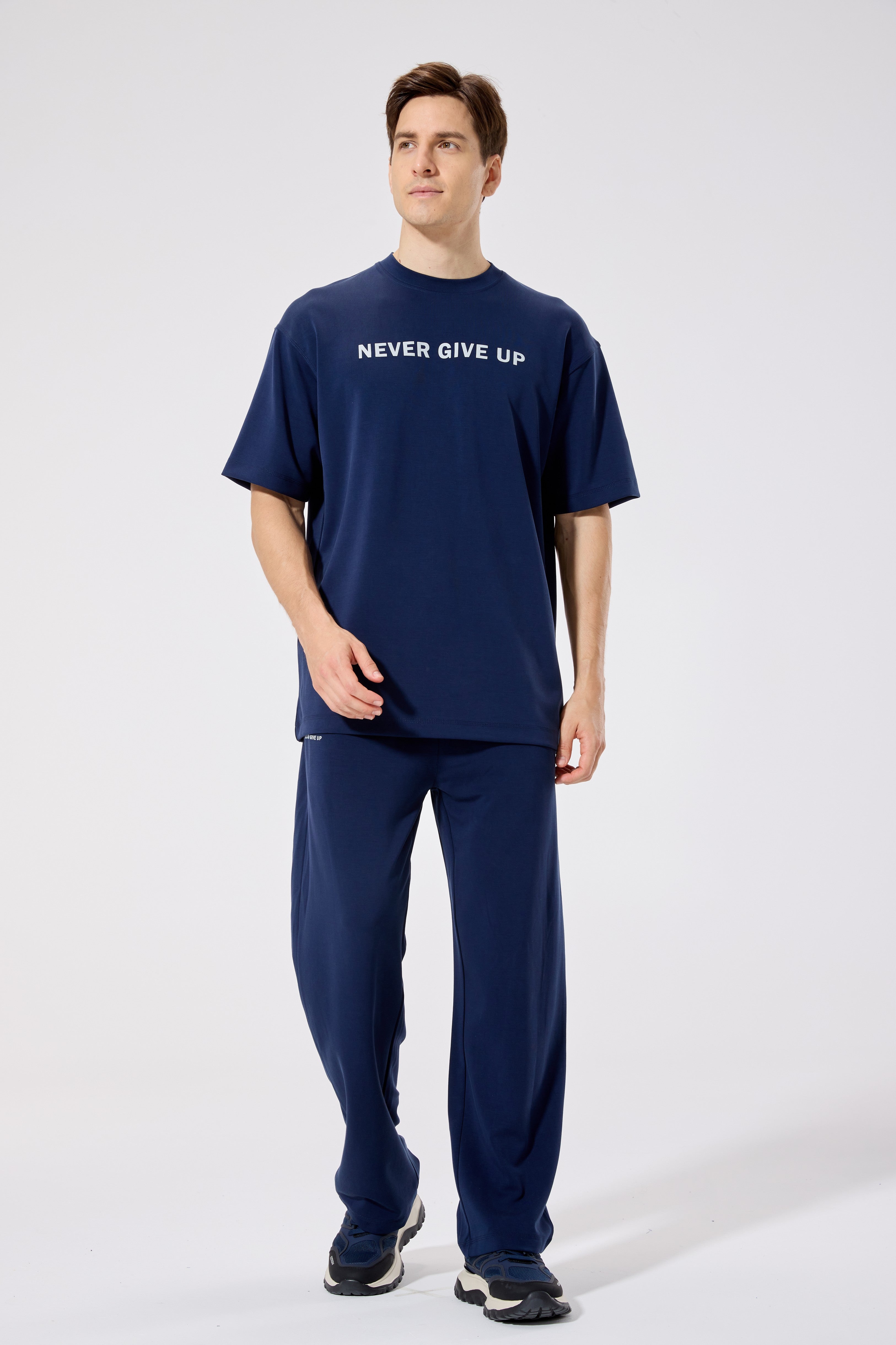 OVERSIZE T-SHIRT SET NAVY 03