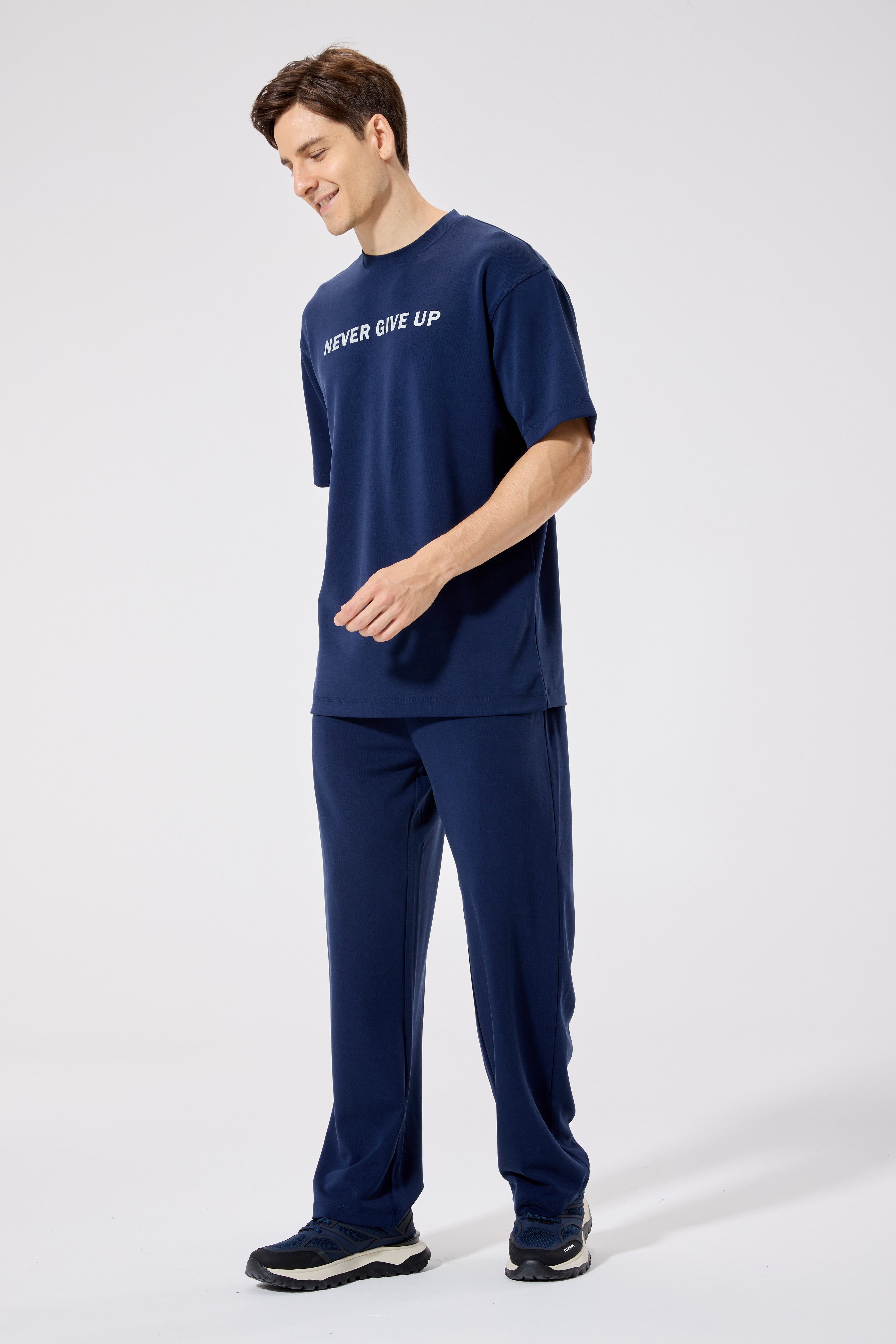 OVERSIZE T-SHIRT SET NAVY 04