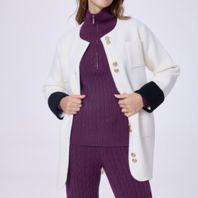 women’s premium jacket with scarf