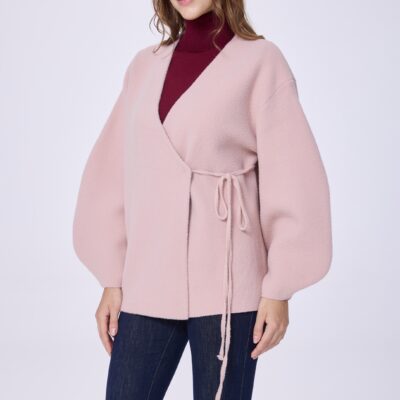 Home women’s premium wrap coat